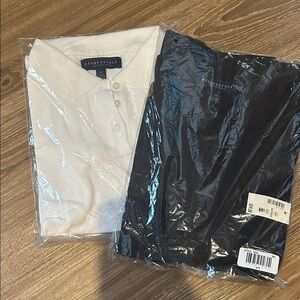 Aeropostale Women's Polo Shirts in White and Black